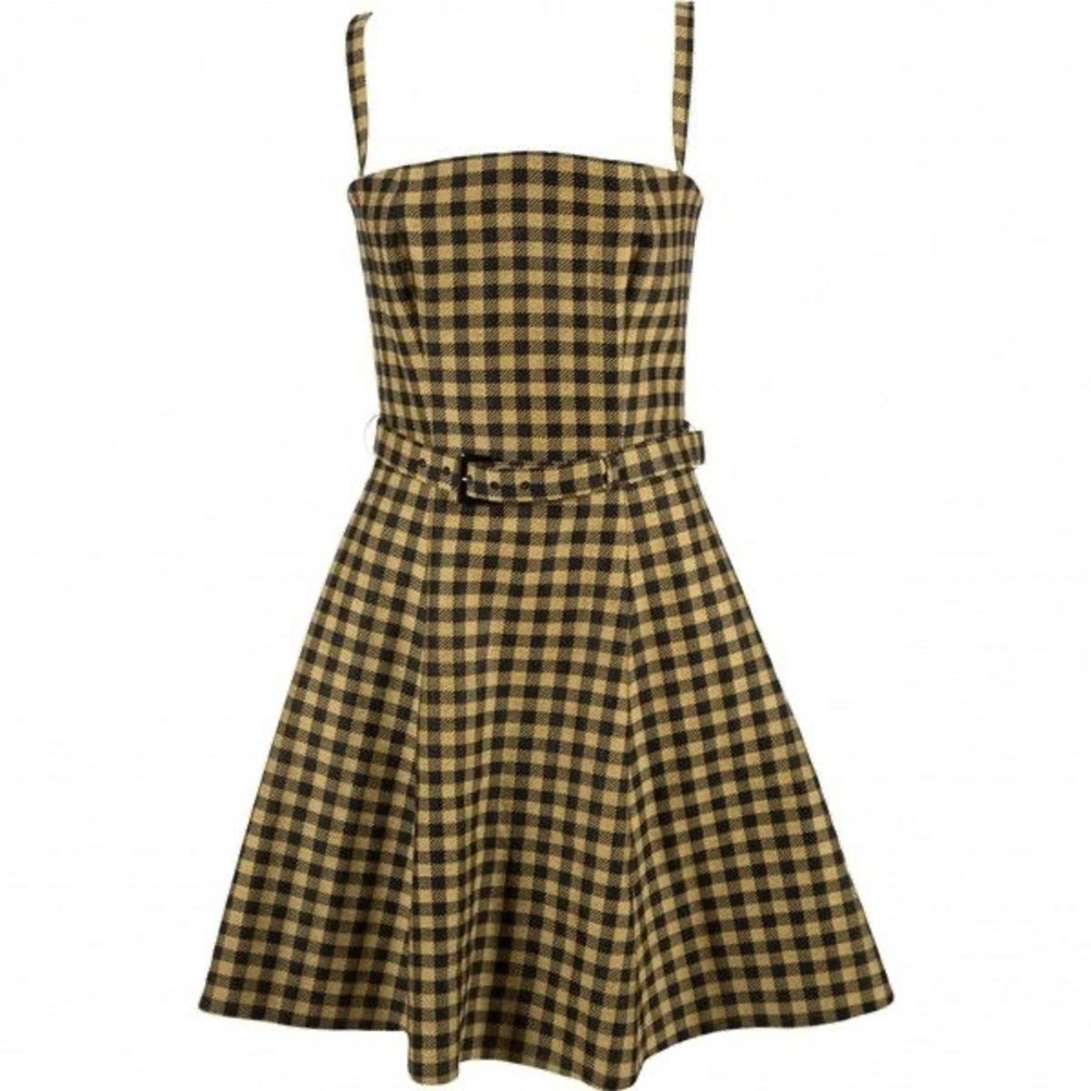 Prada Gingham Dress